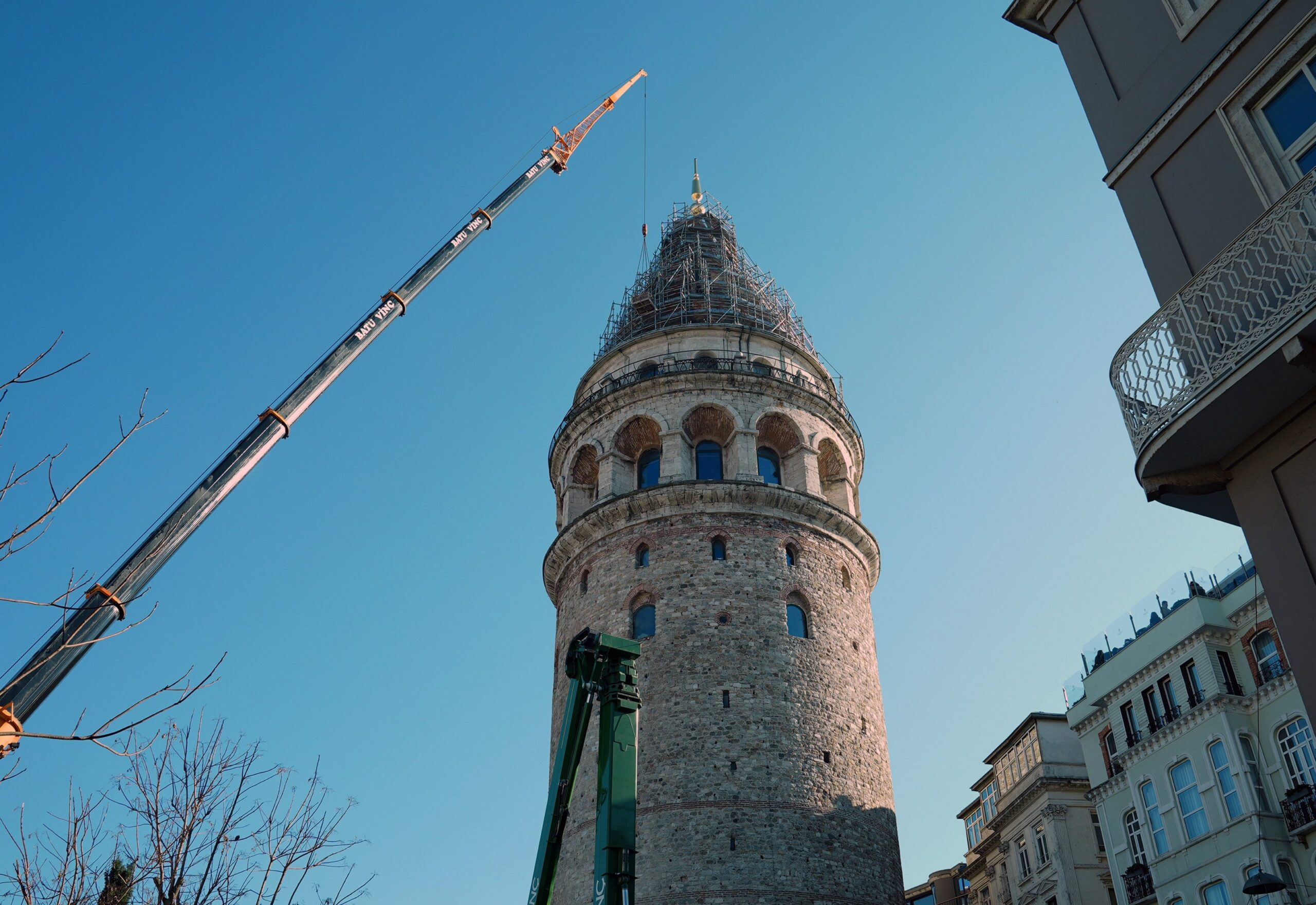 Istanbul’s Galata Tower temporarily closed for restoration work